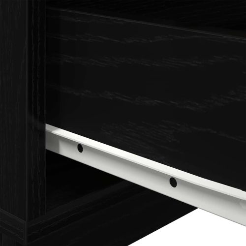 Нощен шкаф Черния дъб 70 x 36 x 40,5 см Инженерно дърво