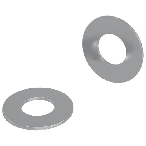 Шайби 2 pcs Сребрист 16 x 16 x 1,5 см Желязо