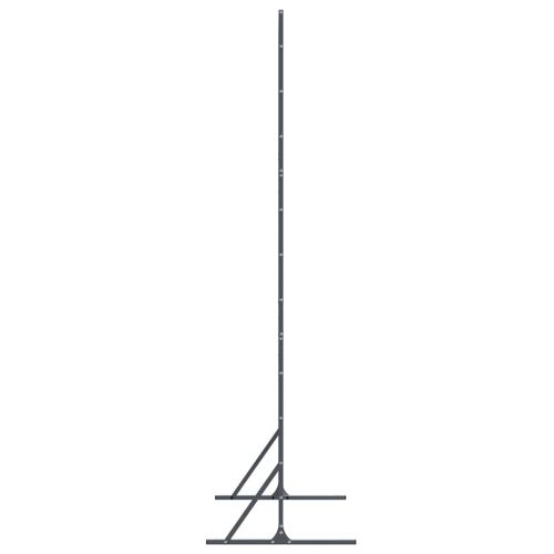 Екран за уединение Антрацит 100 x 50 x 180 см Стомана