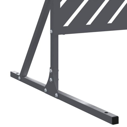 Екран за уединение Антрацит 100 x 50 x 180 см Стомана