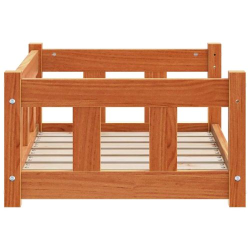 Кучешко легло Кафяво с восъчно покритие 65,5 x 50 x 28 см