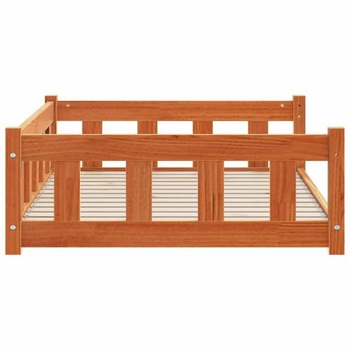 Кучешко легло Кафяво с восъчно покритие 100 x 70 x 28 см