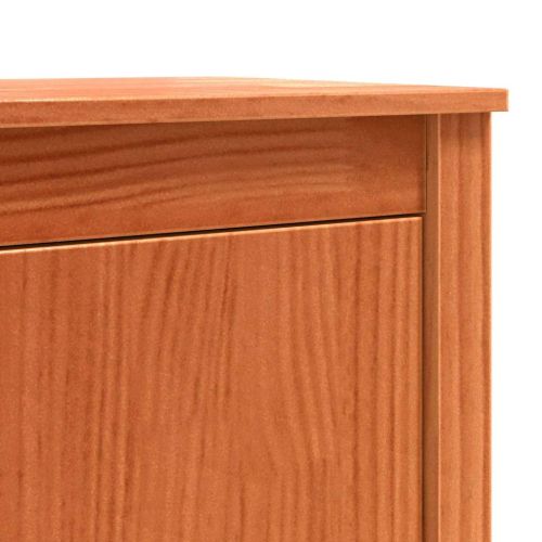 Служебен шкаф Кафяво с восъчно покритие 70 x 35 x 80 см