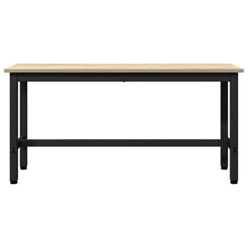 Пейка за хранене 2 pcs Сонома дъб 100 x 32,5 x 48,5 см