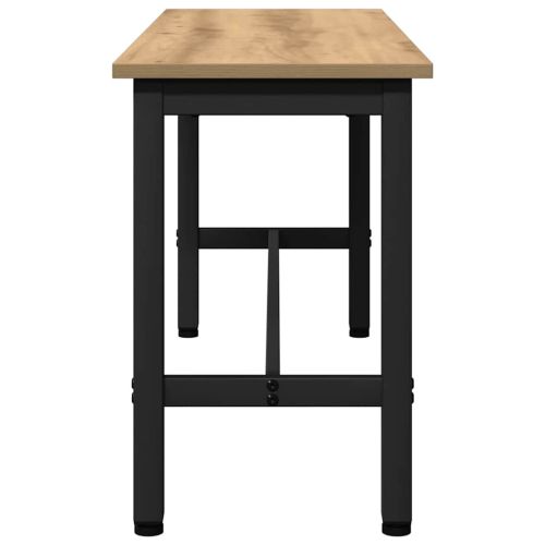 Пейка за хранене 2 pcs Дъб 100 x 32,5 x 48,5 см