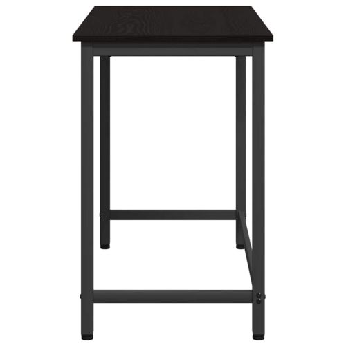 Маса Черния дъб 80 x 50 x 76,5 см Инженерна дървесина и стомана