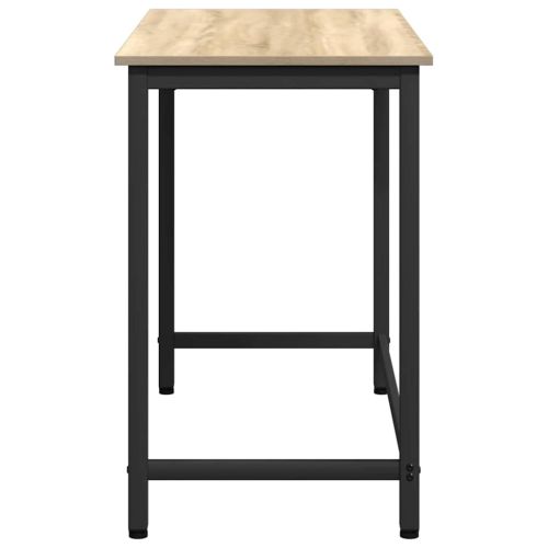 Маса Сонома дъб 80 x 50 x 76,5 см Инженерна дървесина и стомана