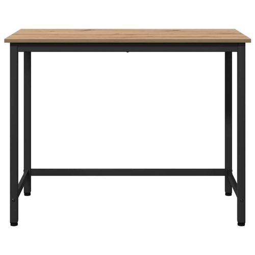 Маса Дъб 80 x 50 x 76,5 см Инженерна дървесина и стомана