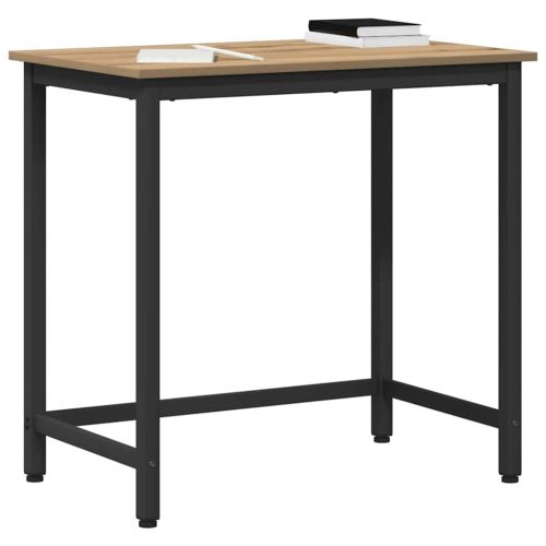 Маса Дъб 100 x 50 x 76,5 см Инженерна дървесина и стомана