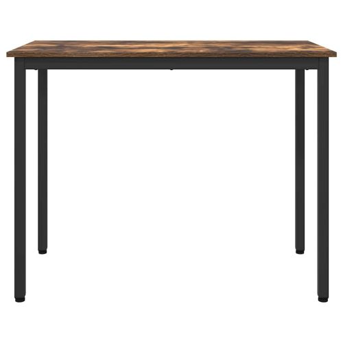 Маса Димян дъб 100 x 50 x 76,5 см Инженерна дървесина и стомана