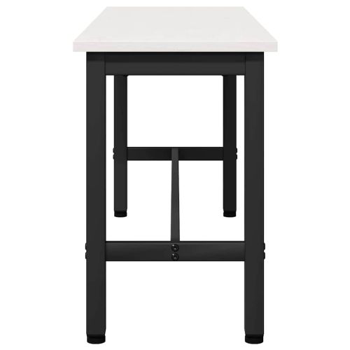 Пейка за хранене 2 pcs Бяло 100 x 32,5 x 49 см