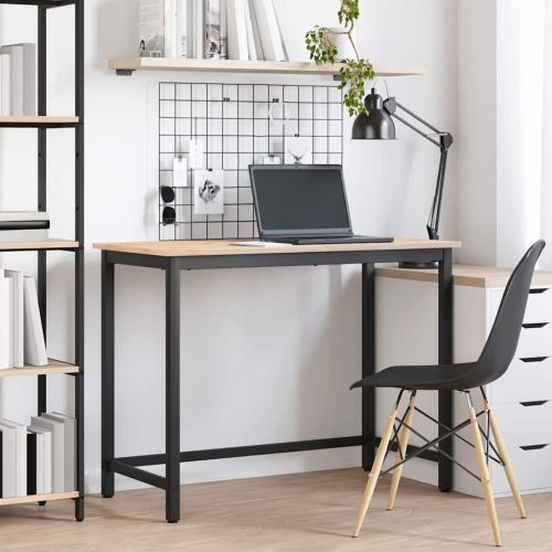 Маса Естествен 100 x 50 x 77 см Инженерна дървесина и стомана