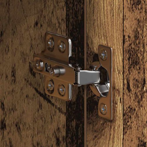 Шкаф с огледало за баня TULUM Старо дърво 60 x 16,5 x 78 см