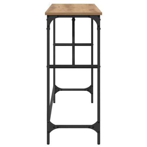 Конзолна маса Дъб 100 x 32 x 75 см Инженерно дърво