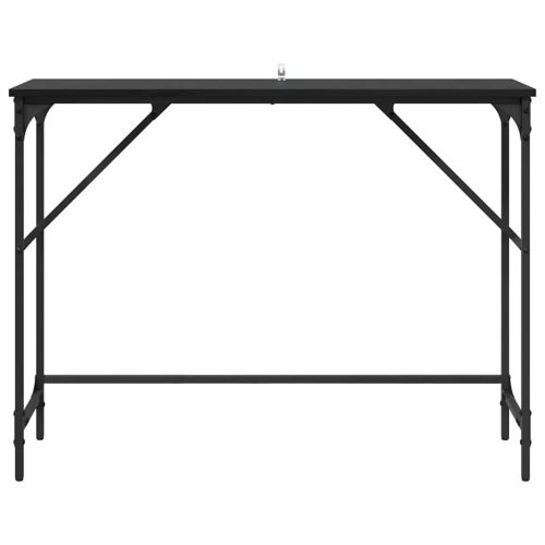 Конзолна маса Черния дъб 100 x 32 x 75 см Инженерно дърво