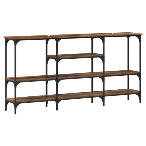 Конзолна маса Старо дърво 160 x 29 x 80 см Инженерно дърво