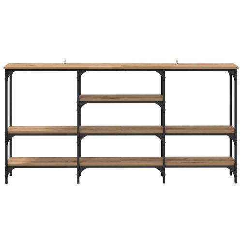 Конзолна маса дъб артизан 160 x 29 x 80 см Инженерно дърво