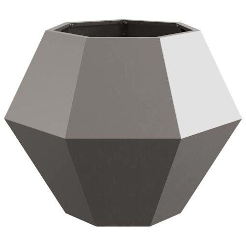 Кашпа Ръждясало 75 x 75 x 60 см Патинираща стомана