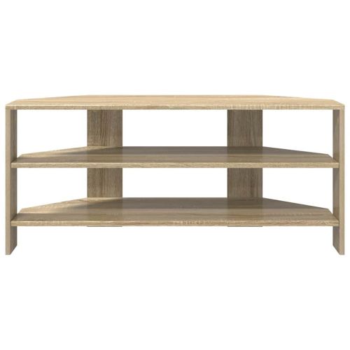 Ъгловшкафзателевизор Сонома дъб 102x40,5x45см Инженерно дърво