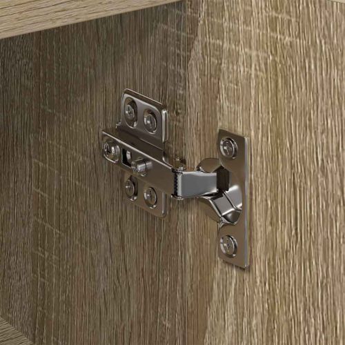 Ъглов кабинет за LED телевизор Сонома дъб 100x40x68см