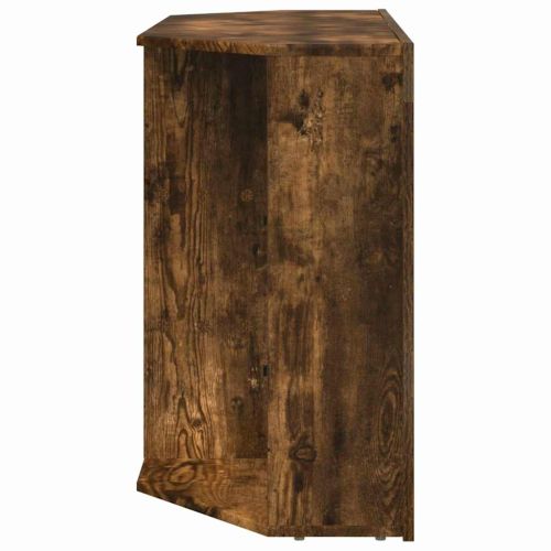 Ъглов кабинет за LED телевизор Димян дъб 100x40x68см