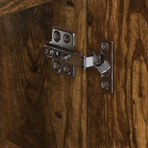 Ъглов кабинет за LED телевизор Димян дъб 100x40x68см