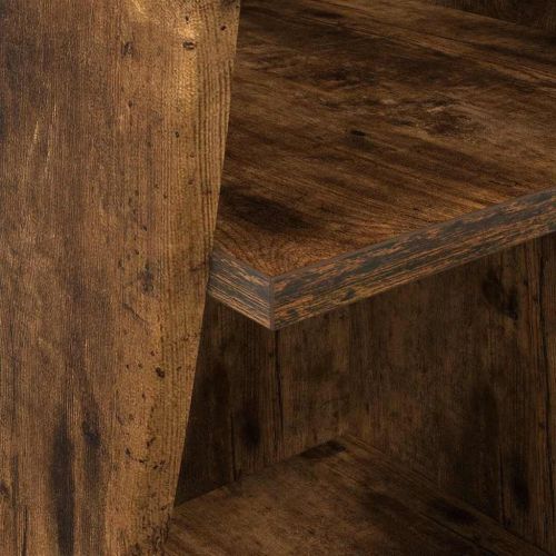 Ъглов шкаф Димян дъб 32x32x102см Инженерно дърво