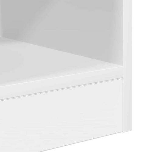 Крайна масичка 2 pcs Бяло 30,5 x 30 x 45 см Инженерно дърво