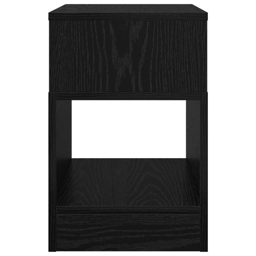 Крайна масичка 2 pcs Черния дъб 30,5 x 30 x 45 см