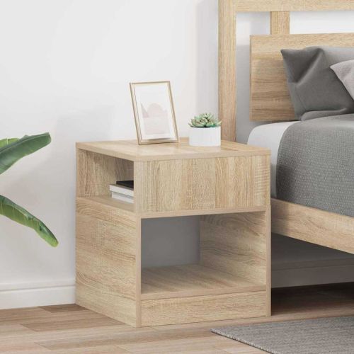 Крайна масичка 2 pcs Сонома дъб 40,5 x 40 x 45 см