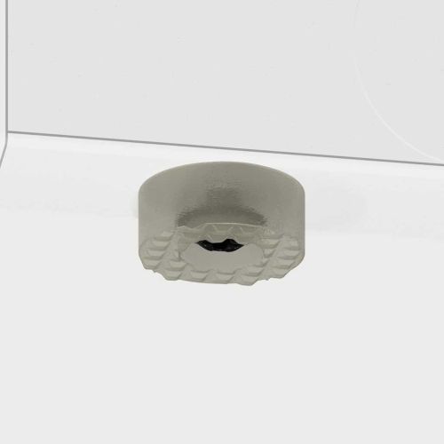 Крайна масичка 2 pcs Бяло 37 x 32 x 40 см Инженерно дърво