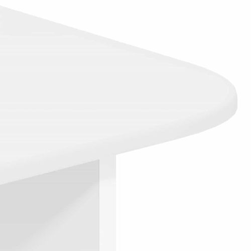 Масичка за кафе Бяло 93 x 53 x 33 см Инженерно дърво