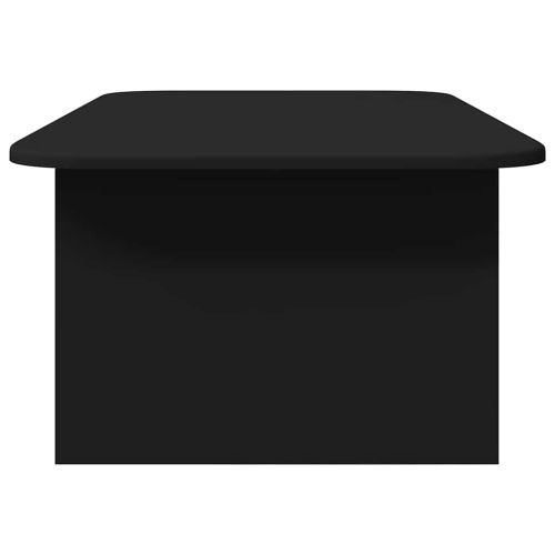 Масичка за кафе Черно 93 x 53 x 33 см Инженерно дърво