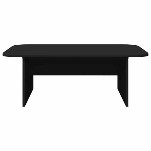 Масичка за кафе Черно 93 x 53 x 33 см Инженерно дърво