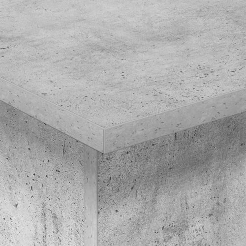 Крайна масичка Циментено сиво 35,5 x 35 x 40 см Инженерно дърво