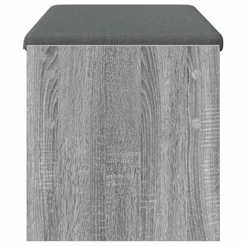 Пейка за коридор с възглавница Сив Сонома 103 x 38 x 40 см