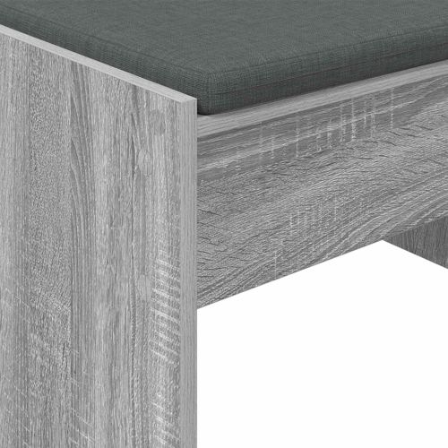 Пейка за коридор с възглавница Сив Сонома 103 x 38 x 40 см