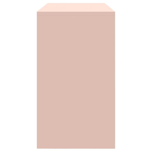 Шкаф за съхранение Розово 90 x 40 x 70 cm Стомана