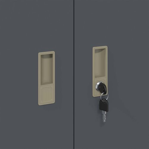 Шкаф за съхранение със съхранение Антрацит 90 x 40 x 70 cm