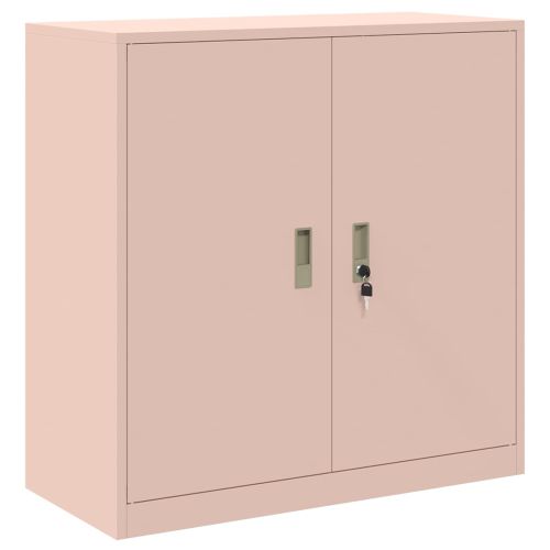 Шкаф за съхранение със съхранение Розово 90 x 40 x 90 cm