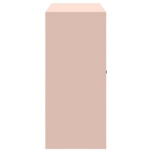 Шкаф за съхранение Розово 90 x 40 x 90 cm Стомана