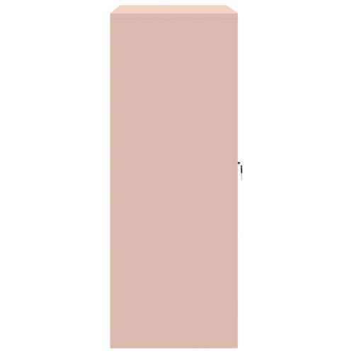 Шкаф за съхранение Розово 90 x 40 x 105 cm Стомана