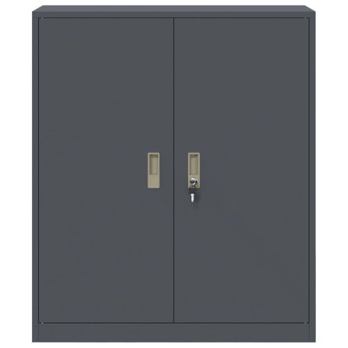 Шкаф за съхранение Антрацит 90 x 40 x 105 cm Стомана