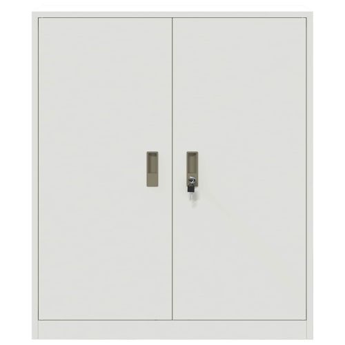 Шкаф за съхранение Бял 90 x 40 x 105 cm Стомана