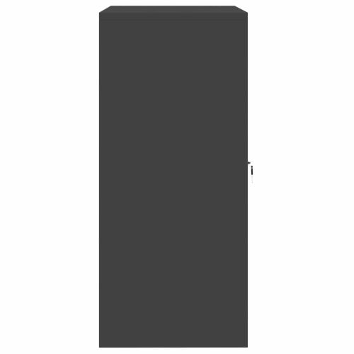 Шкаф за съхранение със съхранение Черно 80 х 40 х 90 см