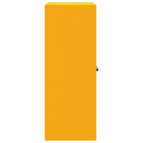 Шкаф за съхранение Горчично жълто 80 x 40 x 105 см