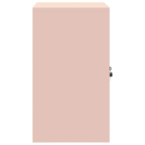 Шкаф за съхранение Розово 60 x 40 x 70 см Стомана