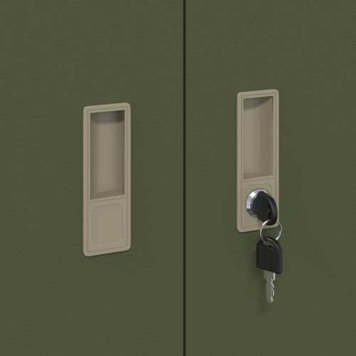 Шкаф за съхранение Маслинено зелено 60 x 40 x 70 см