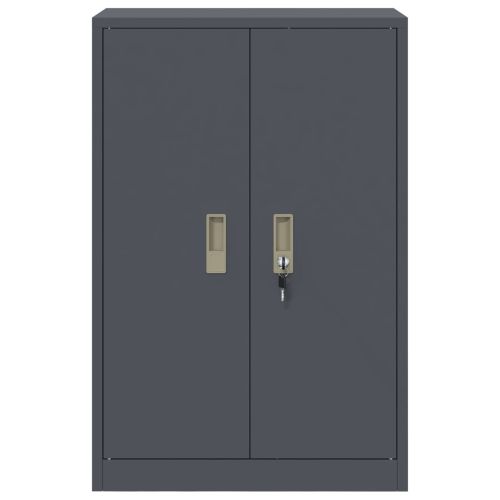 Шкаф за съхранение Антрацит 60 x 40 x 90 cm Стомана