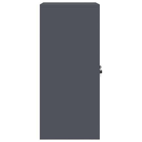 Шкаф за съхранение Антрацит 60 x 40 x 90 cm Стомана